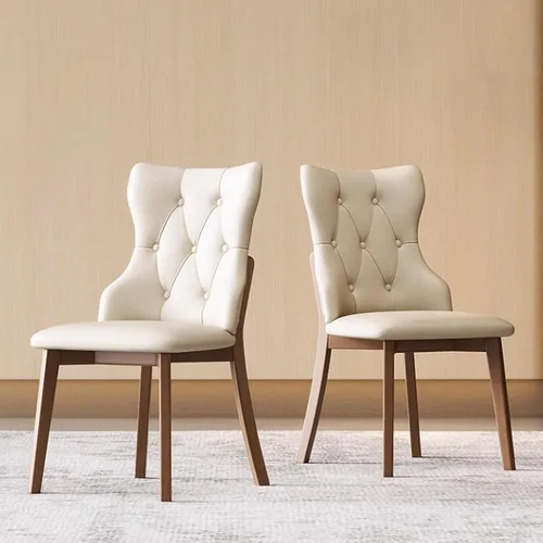 Miniatura 18 de Upholstered Dining Chairs Set, Modern Kitchen Dining Chairs Backrest Reading Office Desk Chair, for Living Room & Bedroom, Living Room, Home