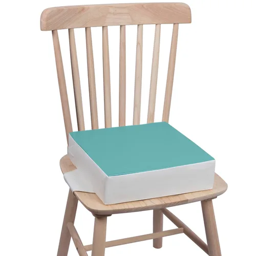 Miniatura 9 de Asiento elevador para mesa de comedor, impermeable, de poliuretano, lavable, grueso, asiento elevador para niños pequeños Azul