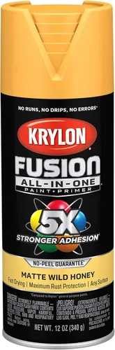 Miniatura 36 de Krylon Fusion - Pintura en aerosol adhesiva todo en uno para uso en interiores y exteriores, 12 onzas, aluminio Icy Grape