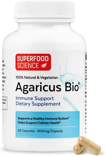Miniatura 7 de Agaricus Bio Super Liquid, tintura orgánica de extracto de hongo Blazei, gotas de beta-glucano para cuerpo fructífero para actividad natural