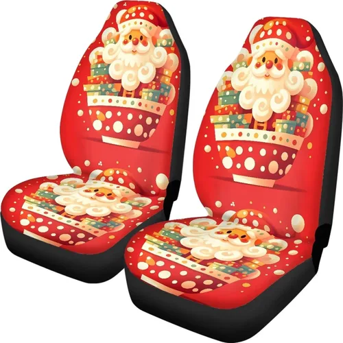 Miniatura 27 de Funda de asiento de automóvil con margaritas bohemias, diseño hippy arcoíris, margarita, flores, antideslizante, SUV, sedán, furgoneta, protector