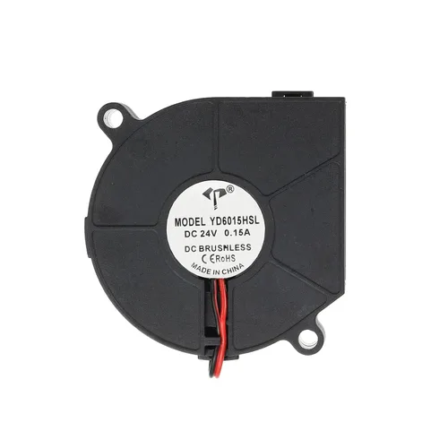 Miniatura 4 de MECCANIXITY Ventilador de enfriamiento sin escobillas DC 6015 2.362x2.362x0.591 in turbina Turbo doble rodamiento de bolas soplador de flujo