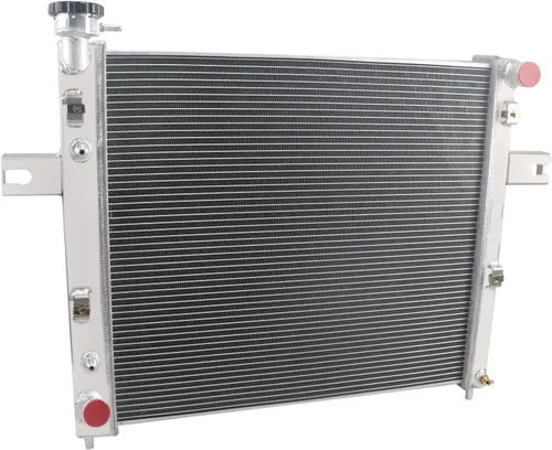 Miniatura 7 de Radiador para Jeep Grand Cherokee 4.0 Limited SE Sport 4.0L L6 1999-2004, radiador de aluminio de 4 filas