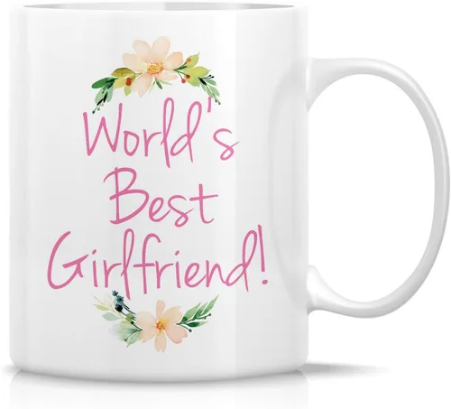 Miniatura 34 de Retreez - Taza divertida con texto en inglés "Once in A While Someone Amazing Comes Along", 325 ml, tazas de café de cerámica, regalos de cumpleaños