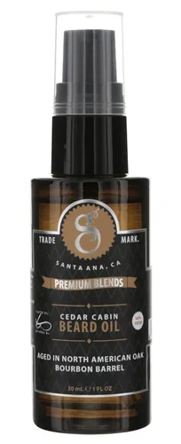 Miniatura 11 de Suavecito Premium Blends - Aceite de barba sin enjuague para suavizar el cabello, hidratar la piel, eliminar la caspa de la barba, crecimiento