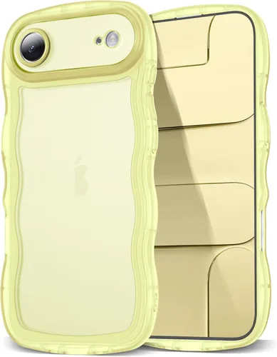 Miniatura 154 de SKYLMW Compatible con iPhone 6s Plus/6 Plus Case de 5.5", Linda Kawaii Marco Ondulado Rizado Forma de Marco Funda de Silicona Suave Resistente a