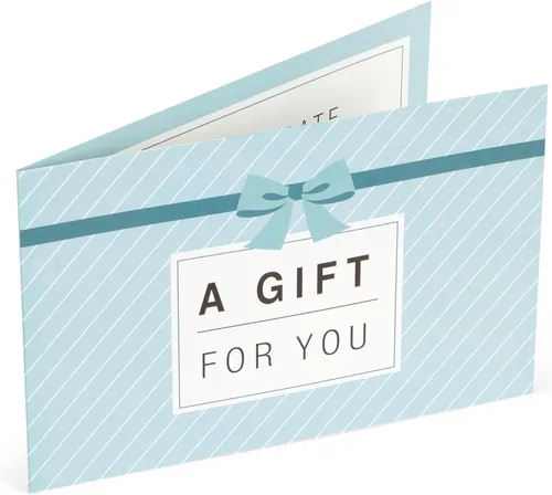 Miniatura 8 de Juvale Tarjetas de regalo en blanco, paquete de 36 unidades de 4 x 6 pulgadas, color azul, 250 GSM y sobres, certificados de regalo personalizables