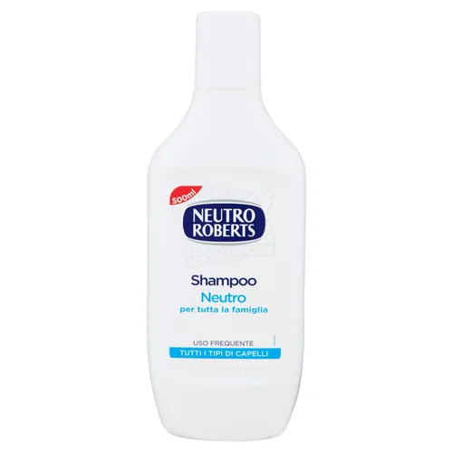 Neutro Roberts: Champú neutro para toda la familia - Botella de 17.6 onzas líquidas (16.9 fl oz) [Importación italiana]