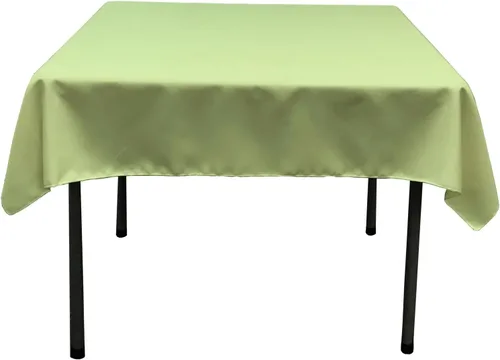 Miniatura 30 de LA Linen. Mantel cuadrado de popelina de poliéster