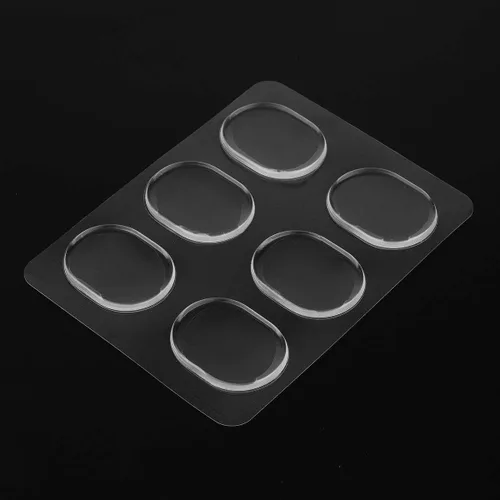 Miniatura 5 de Amortiguadores de tambor de silicona transparente, silenciadores de tambor, amortiguador de tambor, almohadillas de gel, silicona no tóxica, suave