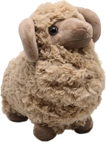 Miniatura 2 de BABOLI Peluche de oveja de peluche adorable y esponjoso, súper suave y lindo, muñeca de cordero, regalos bonitos para niños y niñas, regalo