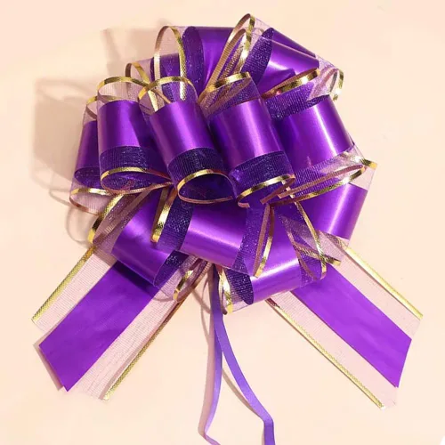 Miniatura 14 de 6 piezas de arcos tirados, arco de regalo de 15 cm, arcos tirados para Navidad, bodas, cestas de San Valentín, baby shower, día de la madre