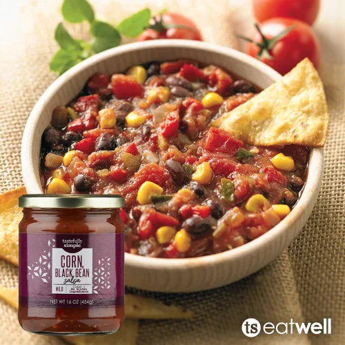 Miniatura 2 de Tastefully Simple Corn and Black Bean Salsa, 16 Ounce