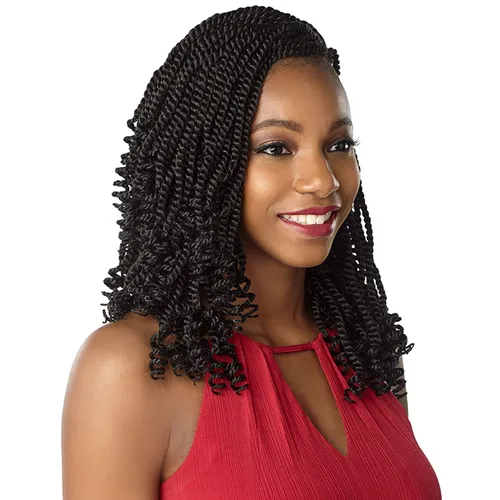 Miniatura 8 de LULUTRESS Sensationnel - Trenzas de ganchillo de pelo sintético Lulutress 3X Kinky Twist de 12 pulgadas (paquete de 3, SM1B30)