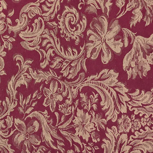 Miniatura 2 de Ultimate Textile Miranda - Mantel rectangular de damasco (70 x 144 pulgadas), color burdeos