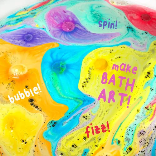 Miniatura 3 de Bombas de baño de Mr. Bubble Galaxy, aroma característico a goma de mascar, set de 8 bombas de baño diferentes con forma de planetas