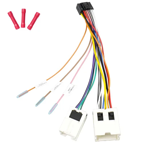 Miniatura 7 de Arnés de cable de radio para conector estéreo Nissan, compatible con Altima Frontier Xterra Murano Armada Pathfinder Quest Infiniti Titan 10Pin 6Pin