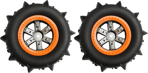 Miniatura 3 de 1/10 Llantas de paleta RC LG-ZJ02 25-ZJ02 para alta velocidad 9125 X07 X08 X17 9155 9156 RC Cars 9201E 9205E 9206E 200E 201E RZ001G-A 104009