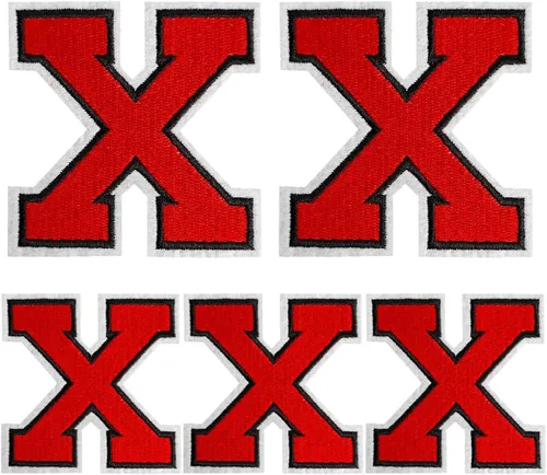 Miniatura 10 de Parches de números para planchar, 5 piezas de parches de números bordados completos para ropa, vestido, sombrero, jeans, accesorios de bricolaje