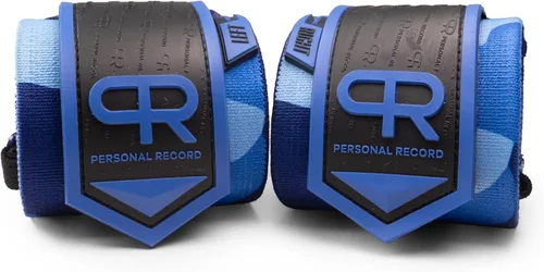 Miniatura 12 de PR Personal Record Muñequeras Premium de Alta Resistencia, Mayor Elasticidad, Costura Reforzada, Correa Extra Ancha, Fuerte Bucle para Pulgar