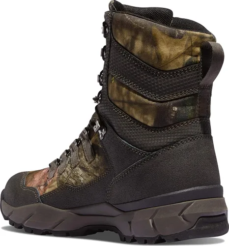 Miniatura 2 de Danner Vital - Botas de caza impermeables de 8 pulgadas para hombres aisladas con 14.14 onzas Thinsulate Ultra, cuero y textil superior, plantilla