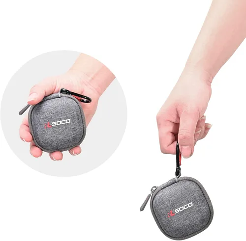 Miniatura 4 de RLSOCO Anker Soundcore P20i/Life P3 - Funda rígida para auriculares inalámbricos Bluetooth con cancelación de ruido, color gris, a prueba de golpes
