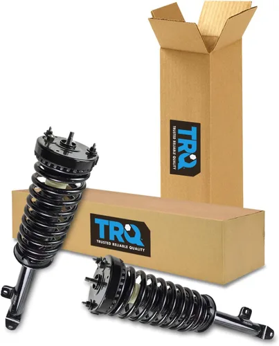 Miniatura 308 de TRQ Conjunto de Amortiguador y Resorte Delantero Cargado con Resorte Helicoidal Pre-ensamblado Compatible con Jeep Cherokee Limited AWD 14-22 Sin