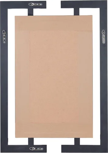 Miniatura 13 de Kenroy Home Espejo de pared casual, 41 pulgadas de alto, 0.75 pulgadas de largo, 29 pulgadas de ancho con negro brillante