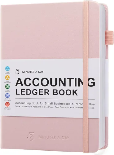 Libro de contabilidad - Libro de contabilidad para pequeñas empresas y uso personal - Libros de contabilidad columnar para contabilidad, seguimiento