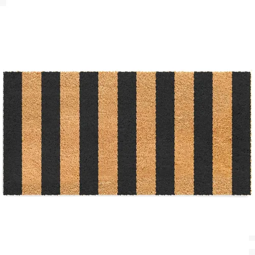 Miniatura 16 de THEODORE MAGNUS - Felpudo de fibra de coco natural con parte trasera antideslizante, 17 x 30 cm/6.7” x 11.8”, para exteriores/interiores