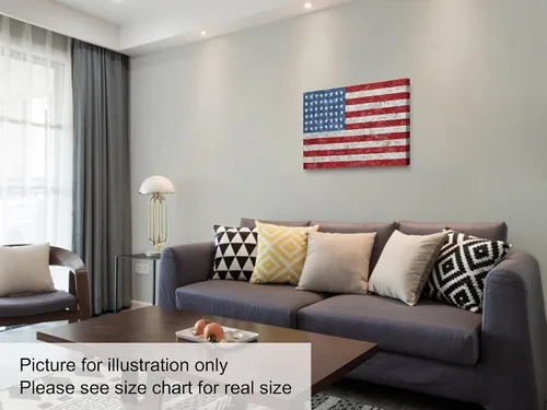 Miniatura 3 de Niwo ART - Bandera, serie de pinturas más famosas del mundo, lienzo para pared, decoración del hogar, envoltura de galería, estirado, enmarcado
