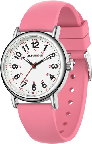 Miniatura 15 de GOLDEN HOUR - Reloj de enfermera impermeable para profesionales médicos, estudiantes, mujeres y hombres, esfera luminosa de fácil lectura, 24 horas