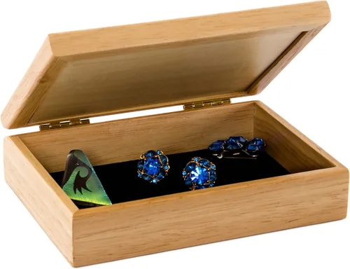 Miniatura 3 de Caja celta, hecha a mano en Estados Unidos, calidad inigualable, única, no hay dos iguales, obra original de arte de madera. Un regalo celta