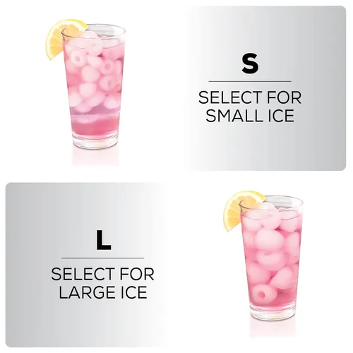 Miniatura 4 de Igloo, máquina para hacer hielo automática eléctrica de sobremesa de 26 libras - 9 cubos en 7 minutos, con cuchara y cesta Rojo