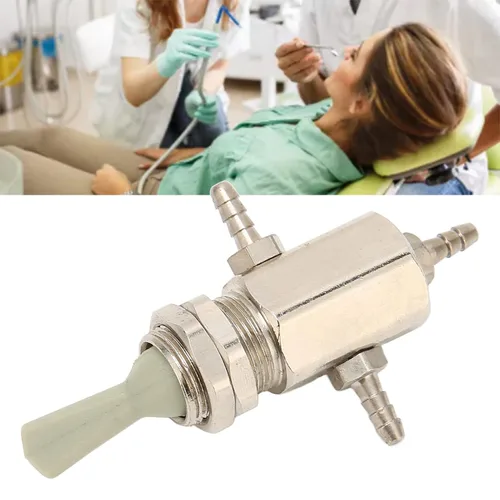 Miniatura 6 de Válvula de interruptor dental de 0.118 in, convertidor de palanca de fuente de agua de silla profesional para conversión de dentistas, piezas
