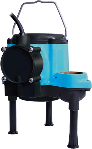 Miniatura 13 de Little Giant 6-CIA-RFS 115 Voltios, 1/3 HP, 2760 GPH Bomba Sumergible de Hierro Fundido con Interruptor de Flotador Mecánico Piggyback, Cable de 10