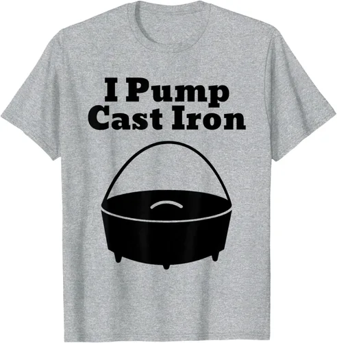 Miniatura 31 de I Pump - Camiseta de hierro fundido para cocinar al horno holandés