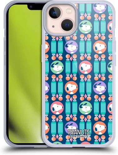 Miniatura 19 de Head Case Designs Snoopy Deco Dreams - Funda de gel suave con licencia oficial de Peanuts Blue Pattern compatible con Apple iPhone 7 Plus/iPhone 8