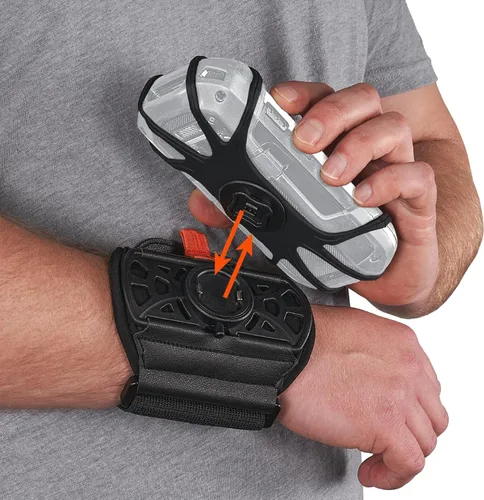 Ergodyne Squids 5545 - Brazalete para escáner de pulsera, ajustable para teléfonos, escáneres, computadoras móviles, PDA