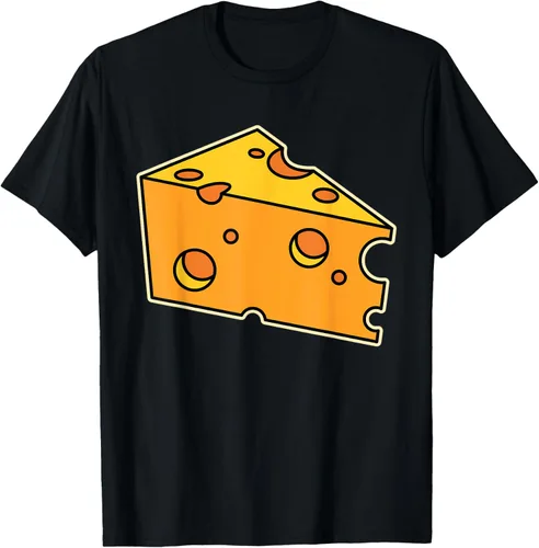 Divertida camiseta de gran tamaño para los amantes del queso suizo, regalo para hombres, mujeres y niños