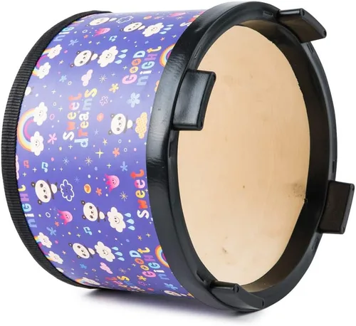Miniatura 3 de Tambor Tom para niños pequeños: juguetes musicales para bebés, instrumentos de percusión de 8 pulgadas, tambor de madera Montessori Toys