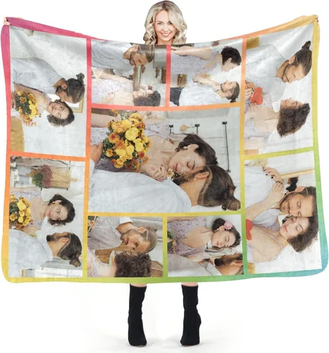 Miniatura 214 de Mantas personalizadas con foto, manta de fotos personalizada, mantas personalizadas con imagen, regalos personalizados para mujeres, hombres