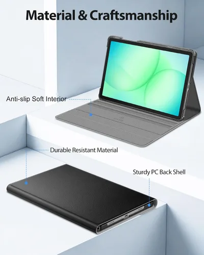Miniatura 8 de FINTIE Funda de teclado para Samsung Galaxy Tab A11+ Plus 2025/A9+ Plus de 11 pulgadas 2023, funda delgada y ligera con teclado Bluetooth