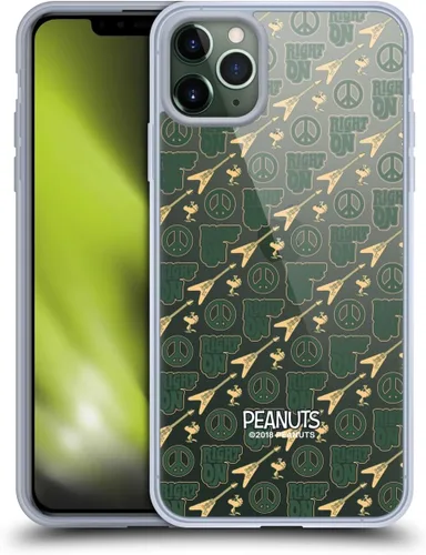 Miniatura 79 de Head Case Designs Funda de gel Woodstock 50th con licencia oficial de Peanuts Snoopy Guitar 1969 [protección de grado militar] compatible con Apple