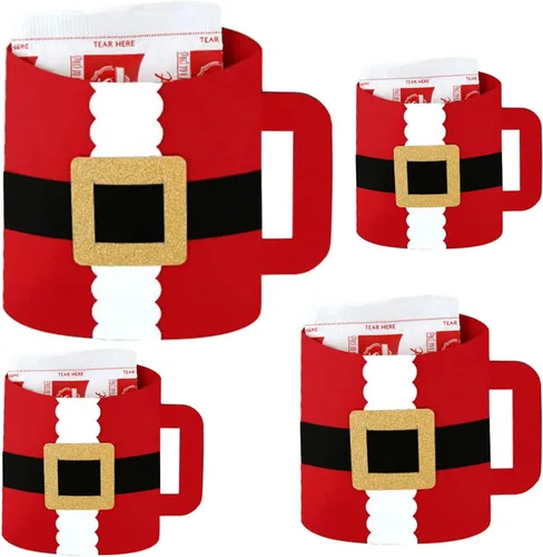 Miniatura 3 de Troqueles de metal para taza de Navidad, caja de regalo de Navidad 3D, plantillas cortadas para álbumes de recortes, fotos, papel decorativo