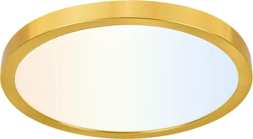Miniatura 10 de hykolity – Luz LED redonda plana de 9 pulgadas con temperatura de color seleccionable (CCT), 18W, 1800 lúmenes, 3000K/4000K/5000K, luz de techo