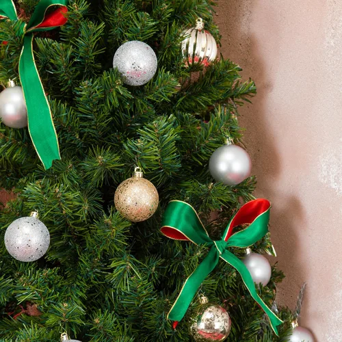 Miniatura 4 de Every Day is Christmas - Juego de adornos para colgar de Navidad de 50 unidades, juego de adornos inastillables para árbol de Navidad, decoración
