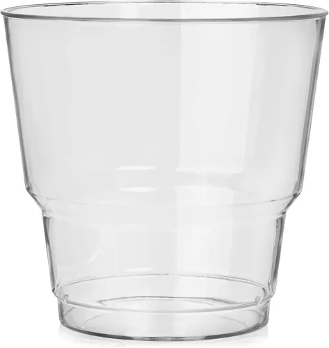 Miniatura 2 de Vasos pequeños de fiesta de 5 onzas, paquete de 96 unidades, plástico duro transparente, resistente, grado alimenticio para cócteles y bebidas