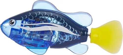 Miniatura 4 de Robo Alive Pez Robótico Robo Fish Peces Robóticos Nadadores (Azul + Rojo Paquete de 2) por ZURU Activado por Agua, Cambia de Color, Viene