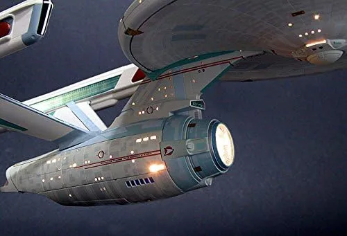 Miniatura 5 de Bandai Star Trek 1/850 USS Enterprise NCC-1701 (importación de Japón)